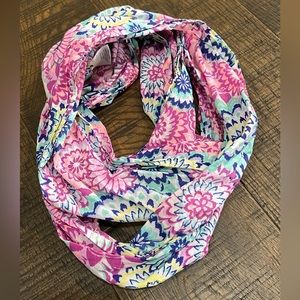 Gymboree multi color floral scarf girls one size